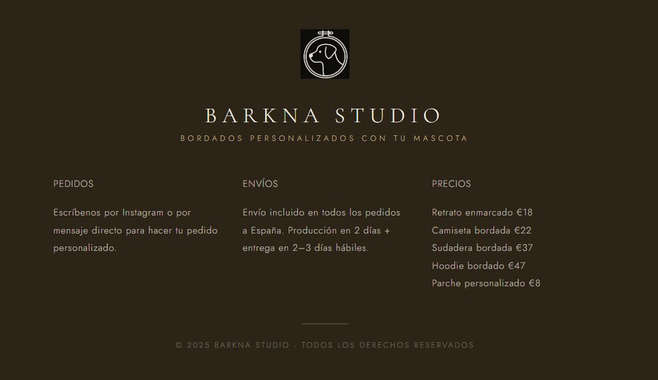 Parche bordado perro marrón